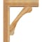 Ekena Millwork Legacy Block Rough Sawn Bracket w/ Offset Brace, Western Red Cedar, 6"W x 22"D x 26"H BKT0604X22X26LEC05RWR - alternate 3